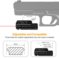 1043 Voice-Activated Laser Sight & Dry Fire Trainer | 2000m Visible Beam | 520nm Sunlight-Visible | Type-C Charging