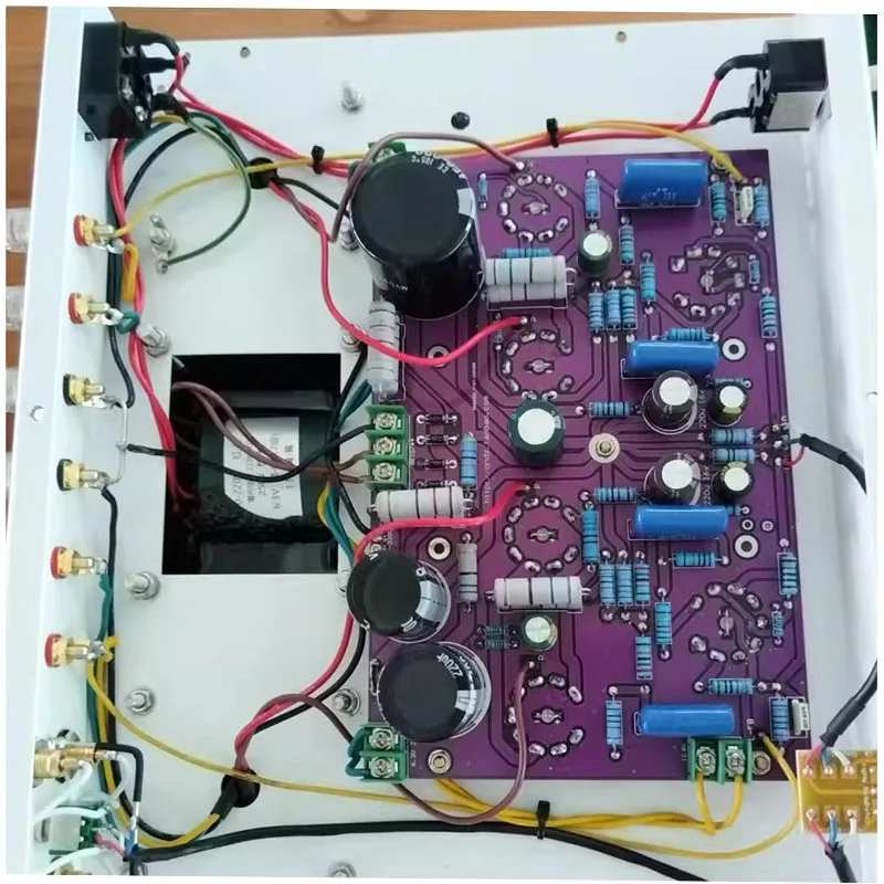 6P14/EL84 12AX7 10WX2 Push-pull Electronic Tube Amplifier Balanced Output Circuit Stereo power Amplifier Audio