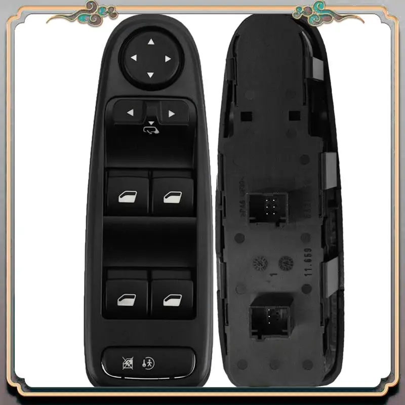 A73Q-6554YH مفتاح التحكم في نافذة الطاقة الكهربائية الرئيسية لسيتروين C4 جراند بيكاسو 2007-2014 6554.YH زر التحكم في المرآة #6