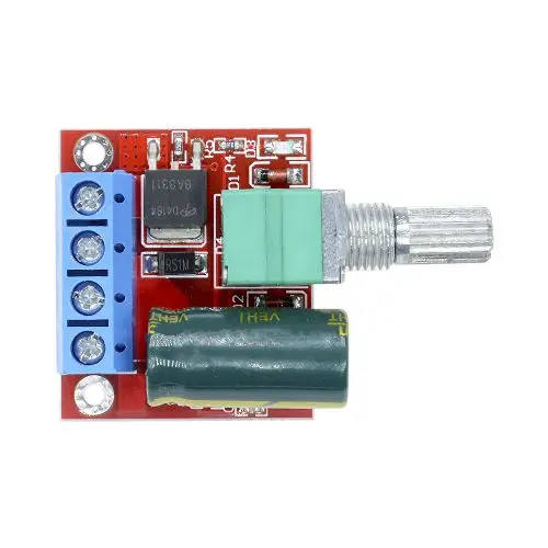 Mini dc 4,5 V-35V 5a 90w pwm dc motor drehzahl regler modul drehzahl regler regler einstellbarer platinen schalter 12v 24v