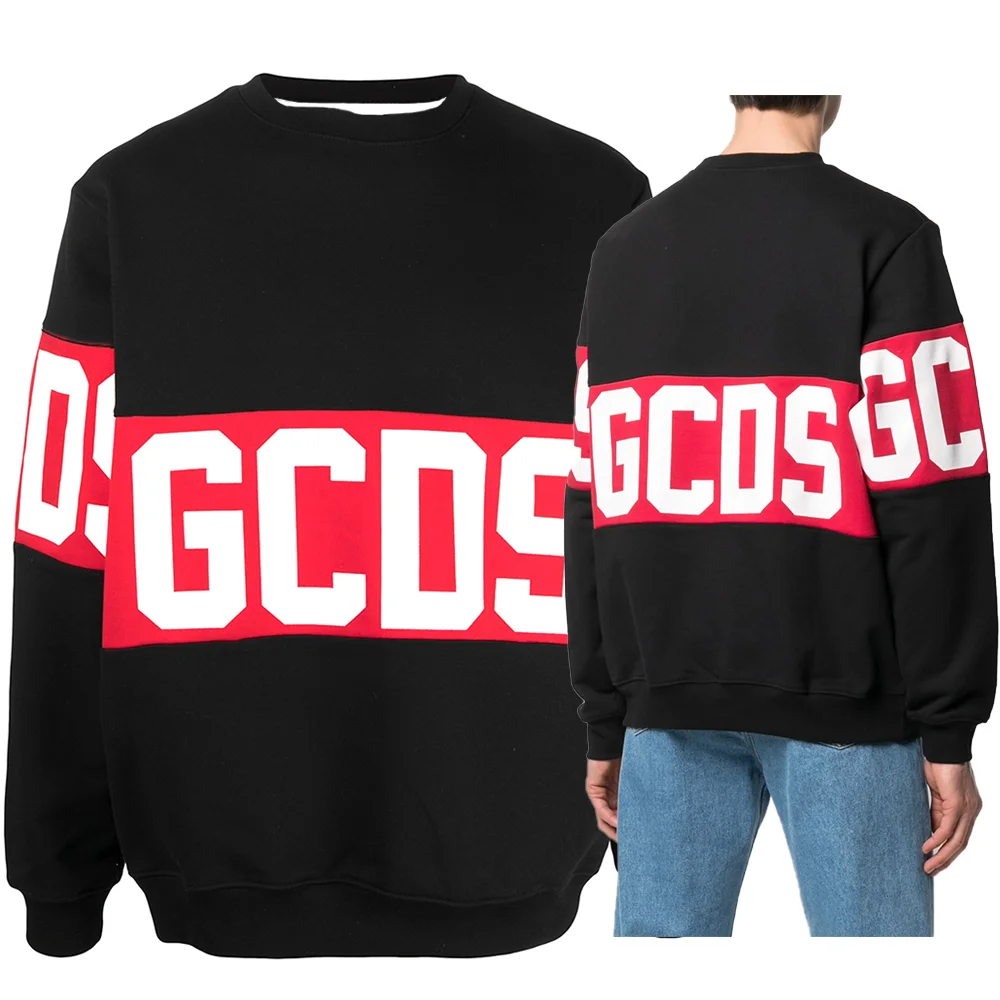 New Season Warm Fashion Sweatshirt Personalized Popular Sweatshirt Casual Long Sleeve Pullover Sweatshirt GCDS Printing