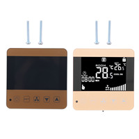 Intelligent LCD Digital Central Air Conditioner Fan Coil Unit Thermostat Temperature Controller