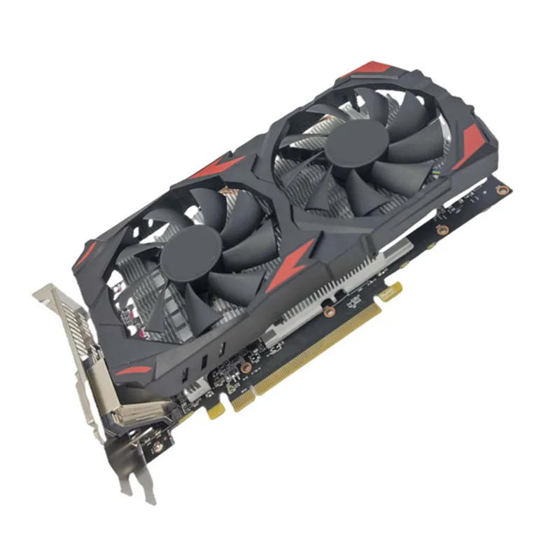 Top-2X RX580 8GB 2048SP Desktop-Computer Grafikkarte DDR5 256Bit Spiel HD Grafikkarten RX580 Desktop-Spiel Grafikkarte