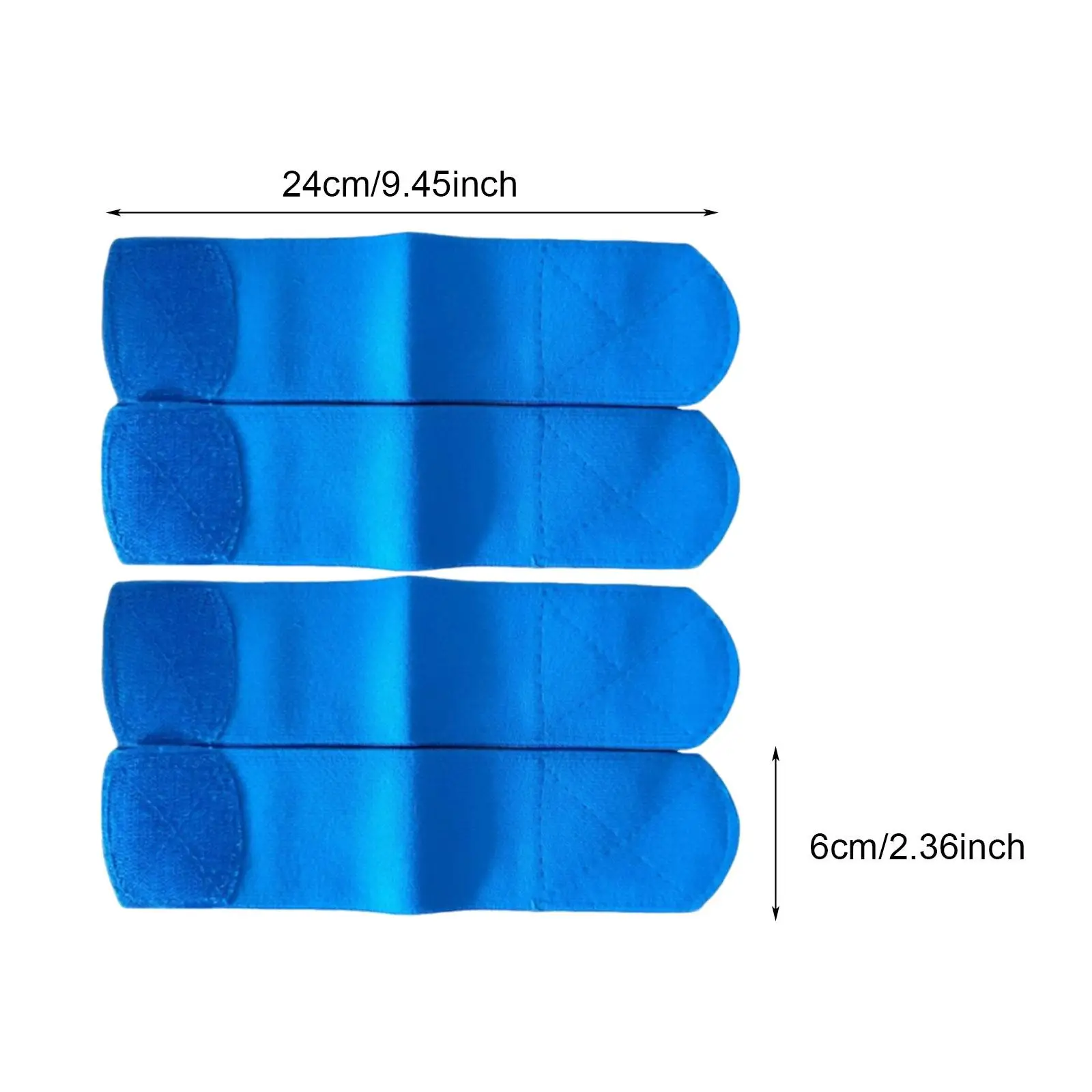 4x Ochraniacze na piszczele ze stałym paskiem, ochrona kostki, zestaw wsparcia na piszczele i kostkę, stały pasek do biegania, tenisa, hokeja, na siłownię, do jazdy na rowerze