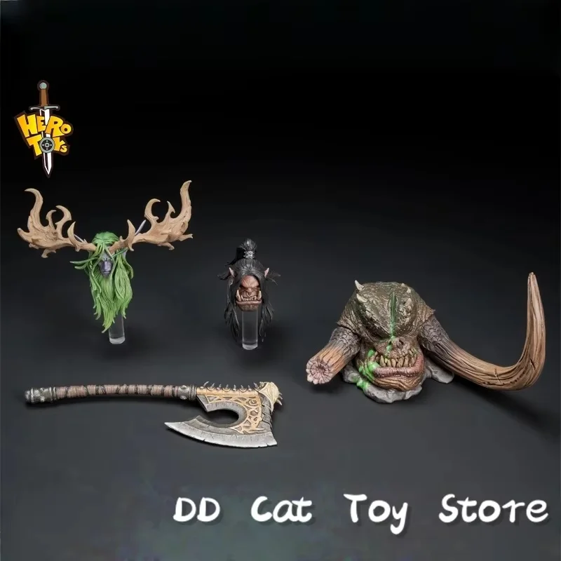 متوفر في المخزون ألعاب البطل الأصلية 1:10 نجاح باهر جروماش هيلسكريم أغنية الحرب القبلية زعيم كبير Orc المحارب تحصيل عمل الشكل