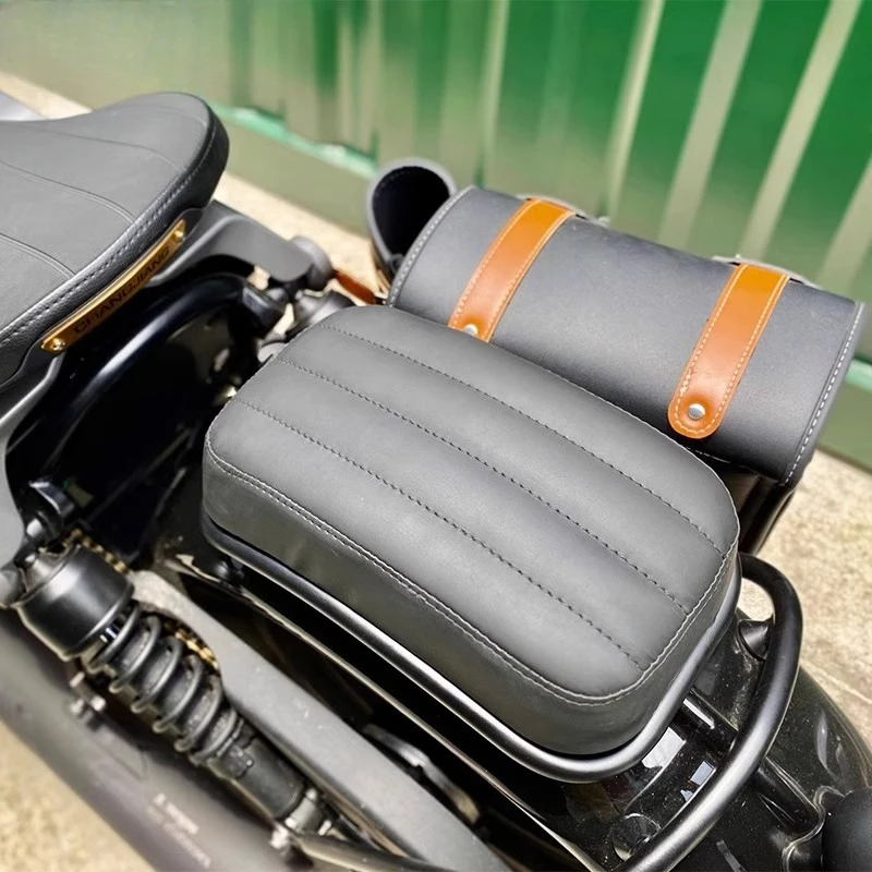 

Для Yangtze River Bobbie400 модифицированная подушка заднего сиденья в стиле ретро, сменное на двойное сиденье, аксессуары для мотоциклов