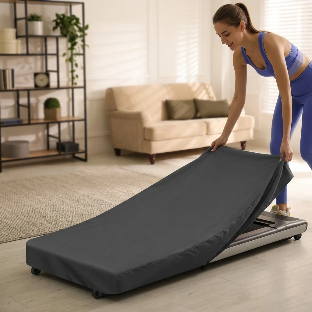 Home Gym Universal Machine - ผ้าคลุมลู่วิ่งกันฝุ่น กันน้ำ สำหรับยิมที่บ้าน ผ้าอ็อกซ์ฟอร์ดคุณภาพสูง ทนทาน ป้องกันเครื่องวิ่ง