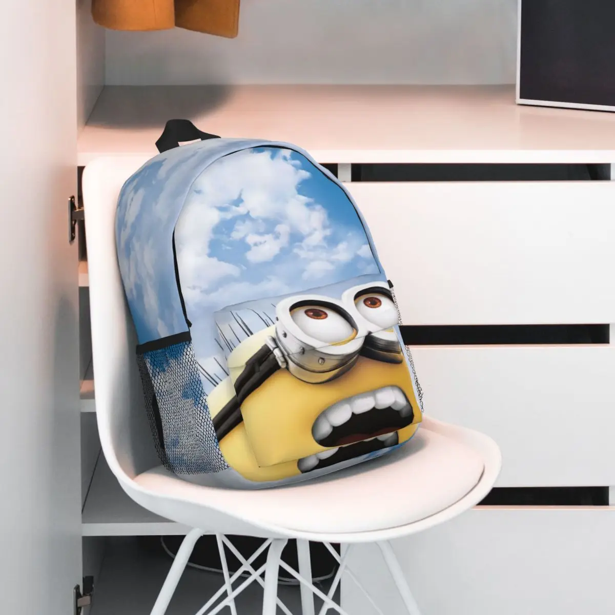 M-Minions New Fashion Wodoodporny plecak szkolny o dużej pojemności Modna torba podróżna na laptopa 15 cali