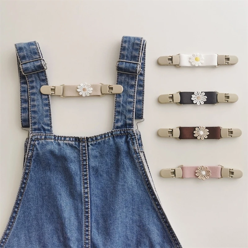 Baby Suspenders   Nondrop Clip Shoulder  Nonslip  Clip Overall Shoulder Clip Clothes Decors