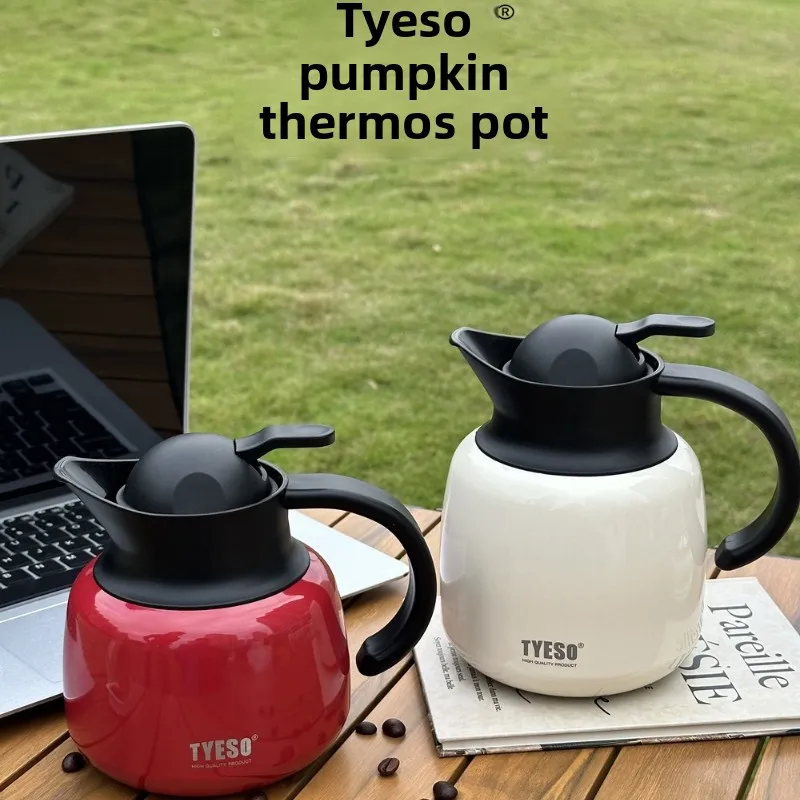 Tyeso 750/100 мл портативный термос из нержавеющей стали для дома и офиса термоизолированный чайник с фильтром для мусора
