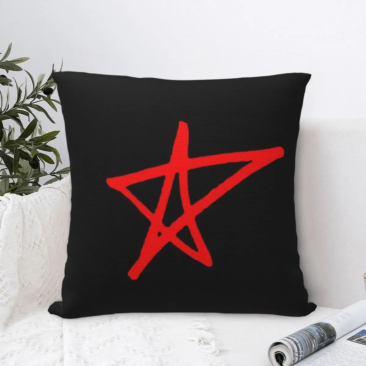 

Avril Lavigne Star Pillowcase Pillows Cover Cushion Comfort Throw Pillow Sofa Decorative Cushions Used for Home Bedroom Sofa