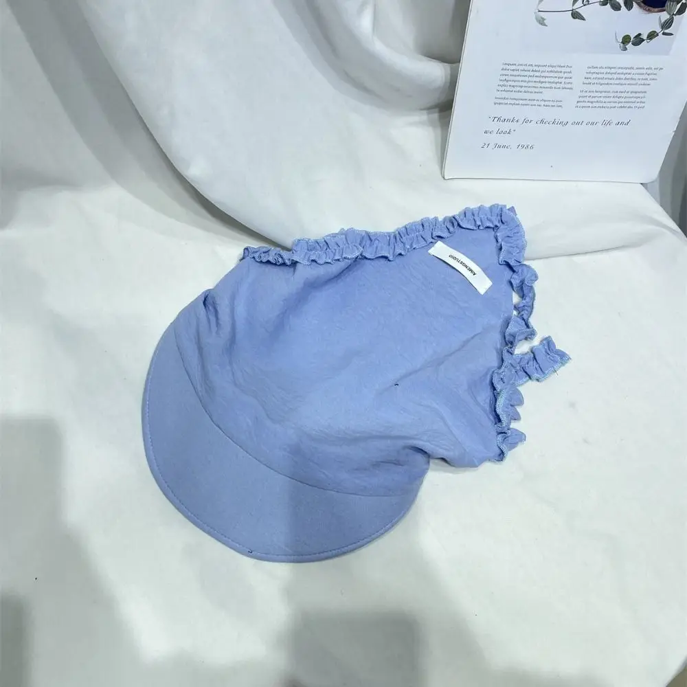 

Cotton Duckbill Turban Hat UV Protection Adjustable Headscarf Baseball Cap Versatile Korean Style Popular Baseball Hat Hiking