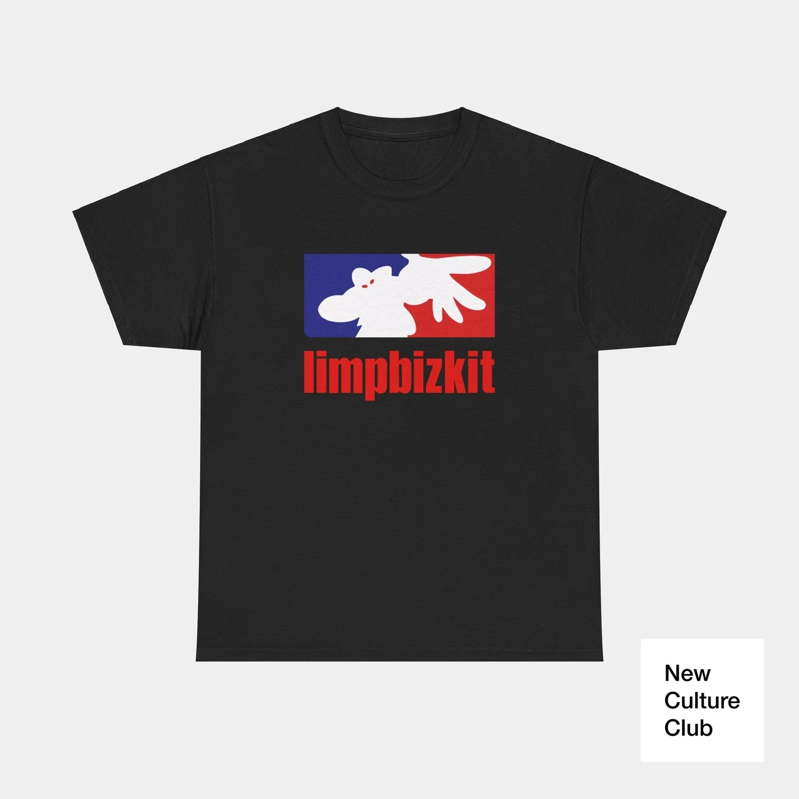 تي شيرت Limp Bizkit 2 Nu Metal Rap Rock تي شيرت أسود وأبيض كحلي حنين قطن تي شيرت فاخر عالي الجودة لكل من الرجال والنساء Y2k #1