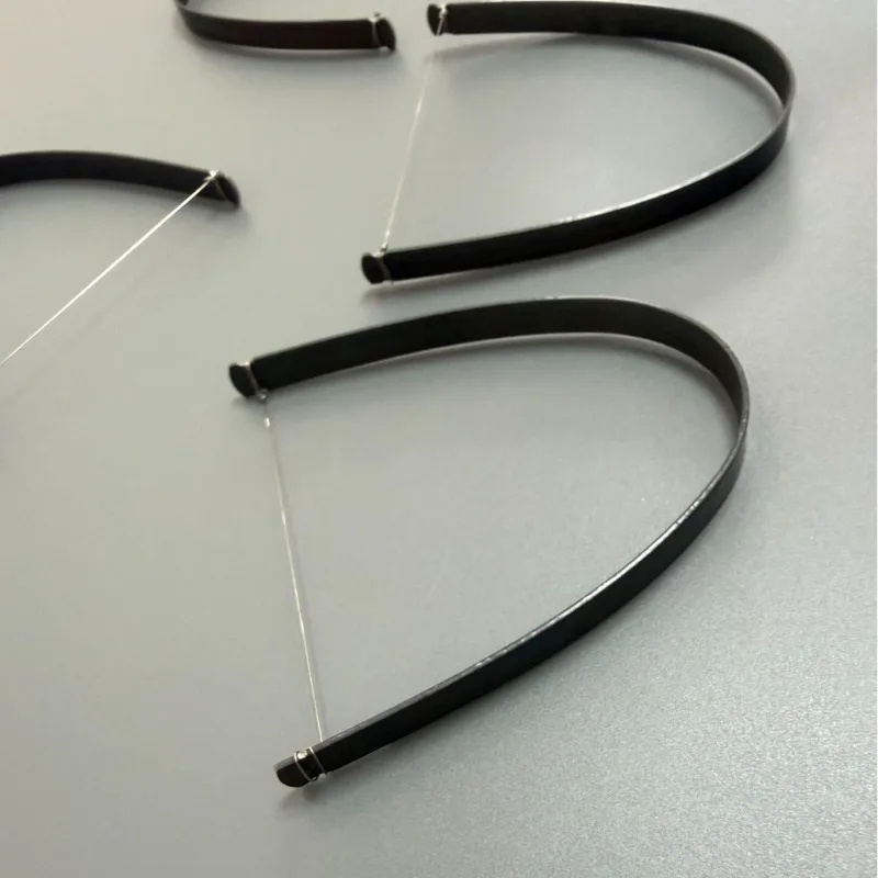 

Hand-tied Full Metal Portable Mud Cutting Small Iron Bow Ceramic Mud Cutting Secant Mud Cutting