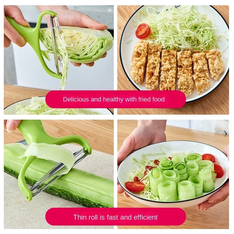 Vegetable Cutter, Cabbage Slicer, Vegetable Grater, Cabbage Shredder, Fruit Peeler, Knife Potato Peeler, Cutter, Kitchen Gadgets