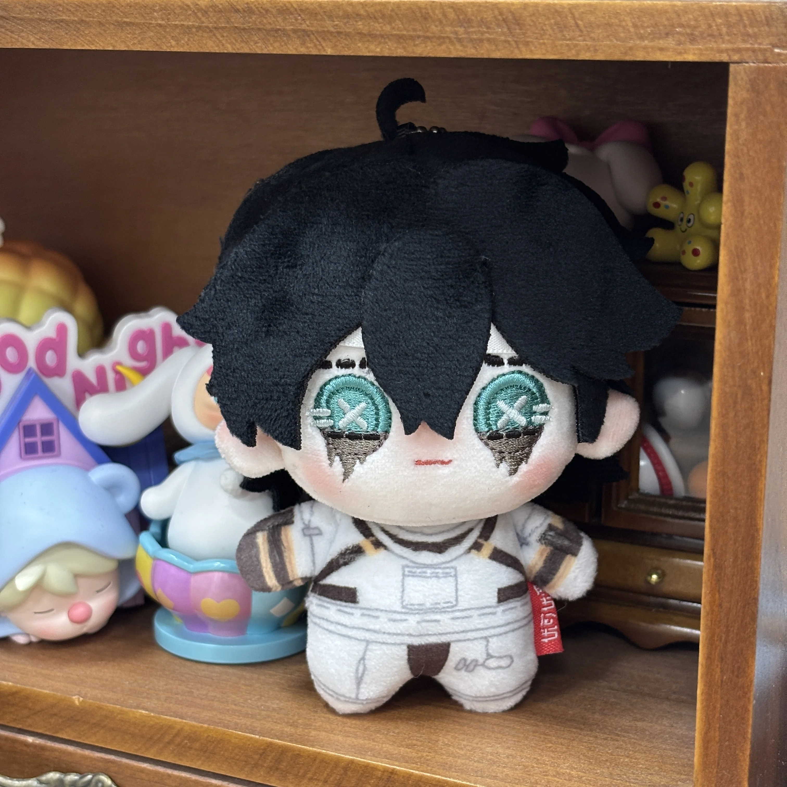 Anime Acrobat Prisoner Emil Grace Cosplay Plush Keychain Bag Charm Pendants Ornaments Mascot Gift Hot Xmas