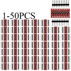 8 Bit Bidirectional Voltage Level Converter High Speed Full Duplex Two-way 8 Road Level Conversion Board Module Connector