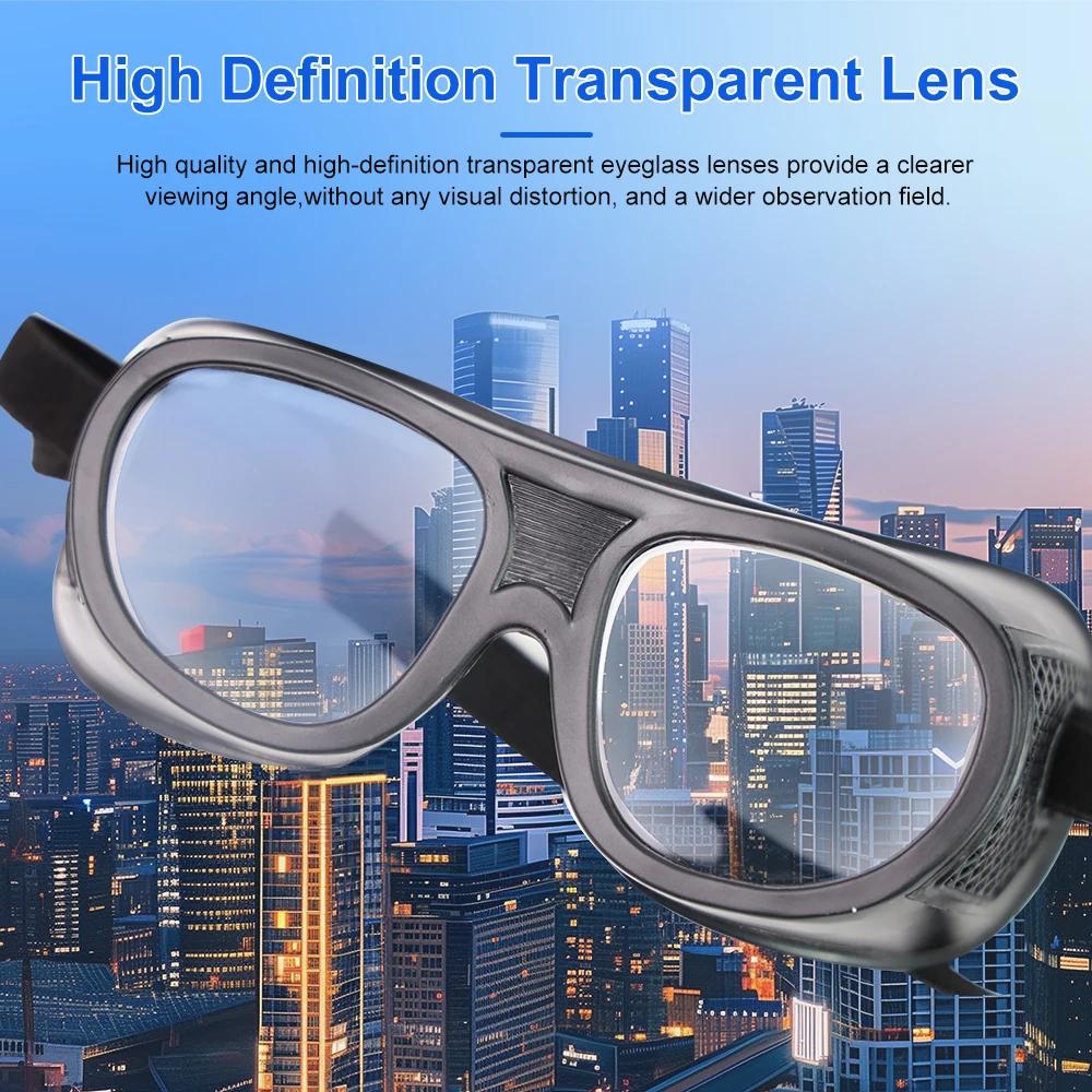 Genuine Nuclear Radiation Protective 0.5/0.75mmpb Lead Glasses X-ray Gamma Ray Protection Sports Type Lead Spectacles