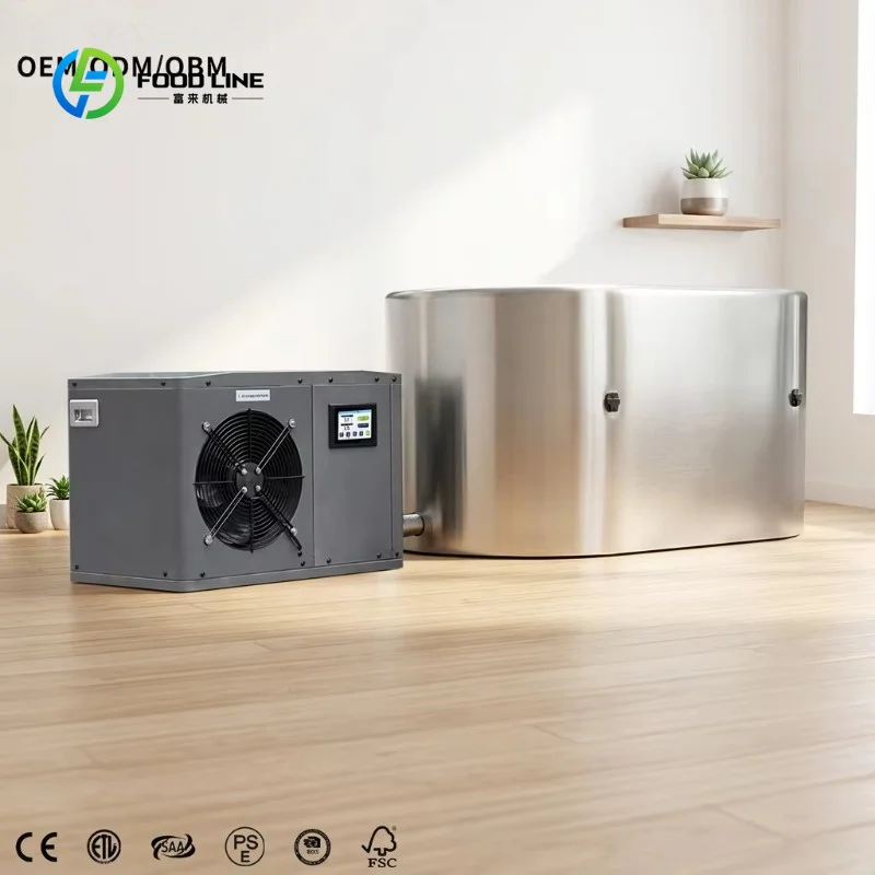 Customized Cold Water Cold Plunge Tub With Chiller and Cooling System Ozone Customize zero Degree Cold Plunge
