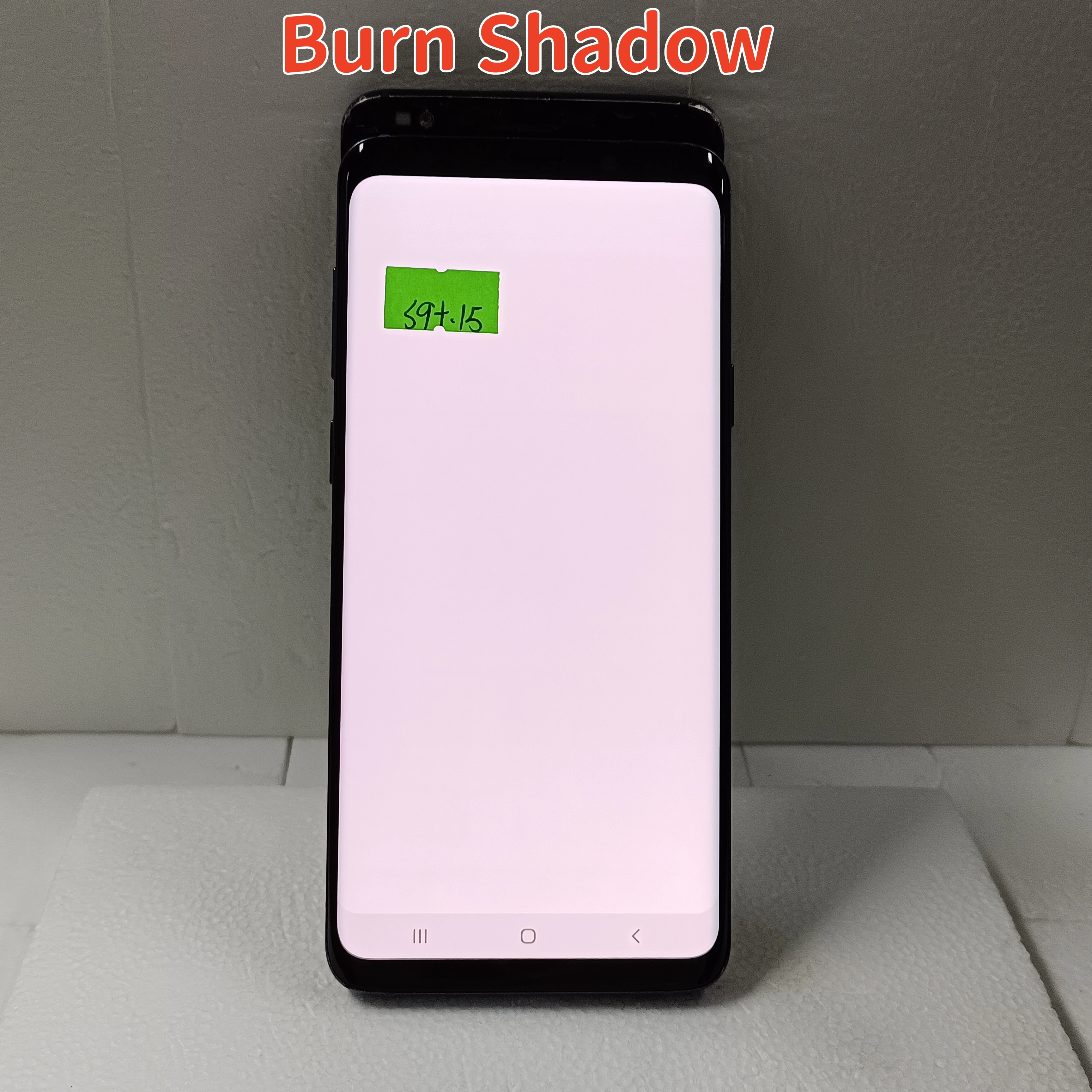 Super AMOLED For Samsung Galaxy S9 Plus LCD Display Touch Screen Digitizer S9 PLUS G965 G965F G965N With Burn Shadow