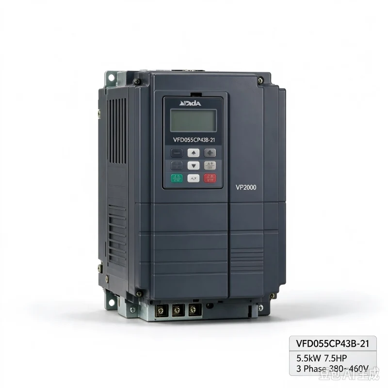 Delta VFD055CP43B-21 5.5KW 3PH 380-460V CP2000 VFD Variable Frequency Drive Inverter
