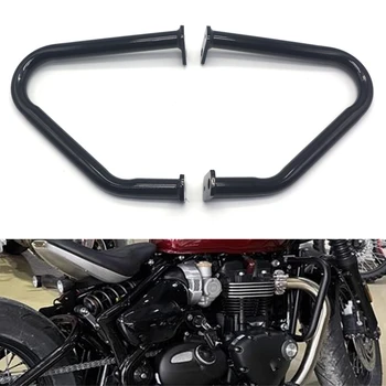 Triumph T100 T100 Bobber Twin Motorcycle Engine Guard Crash Bar Frame For 2016-2019 Thruxton 1200 R Street Cup