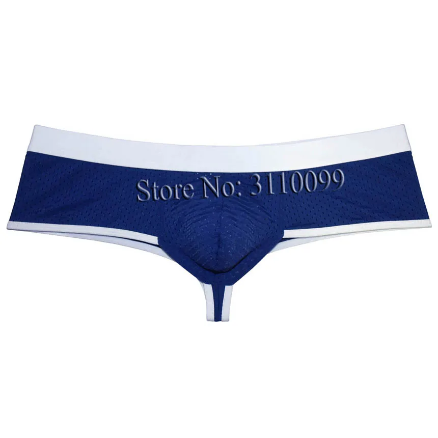 Men's Breath Holes Cheeky Pouch Boxers Briefs Brazilain Bikini Underwear - Image 6