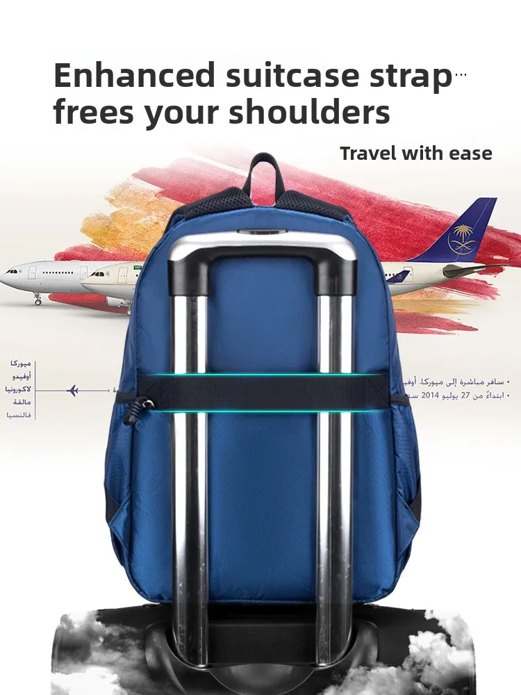 

Легкая портативная сумка Lage Xo для воздушных путешествий, туризма на открытом воздухе, двойная сумка-манипулятор, удобная ручная кладь, фиксированная сумка, нейлоновый материал