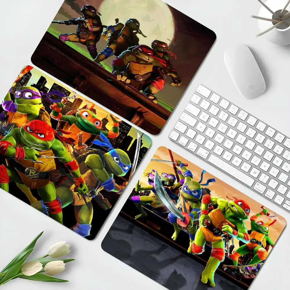 T-Teenage Mutant N-Ninja-Turtles Mouse Pad Valorant XS Small For PC Gamer Desktop Decoration Office Mouse Mat Deskmat Rug