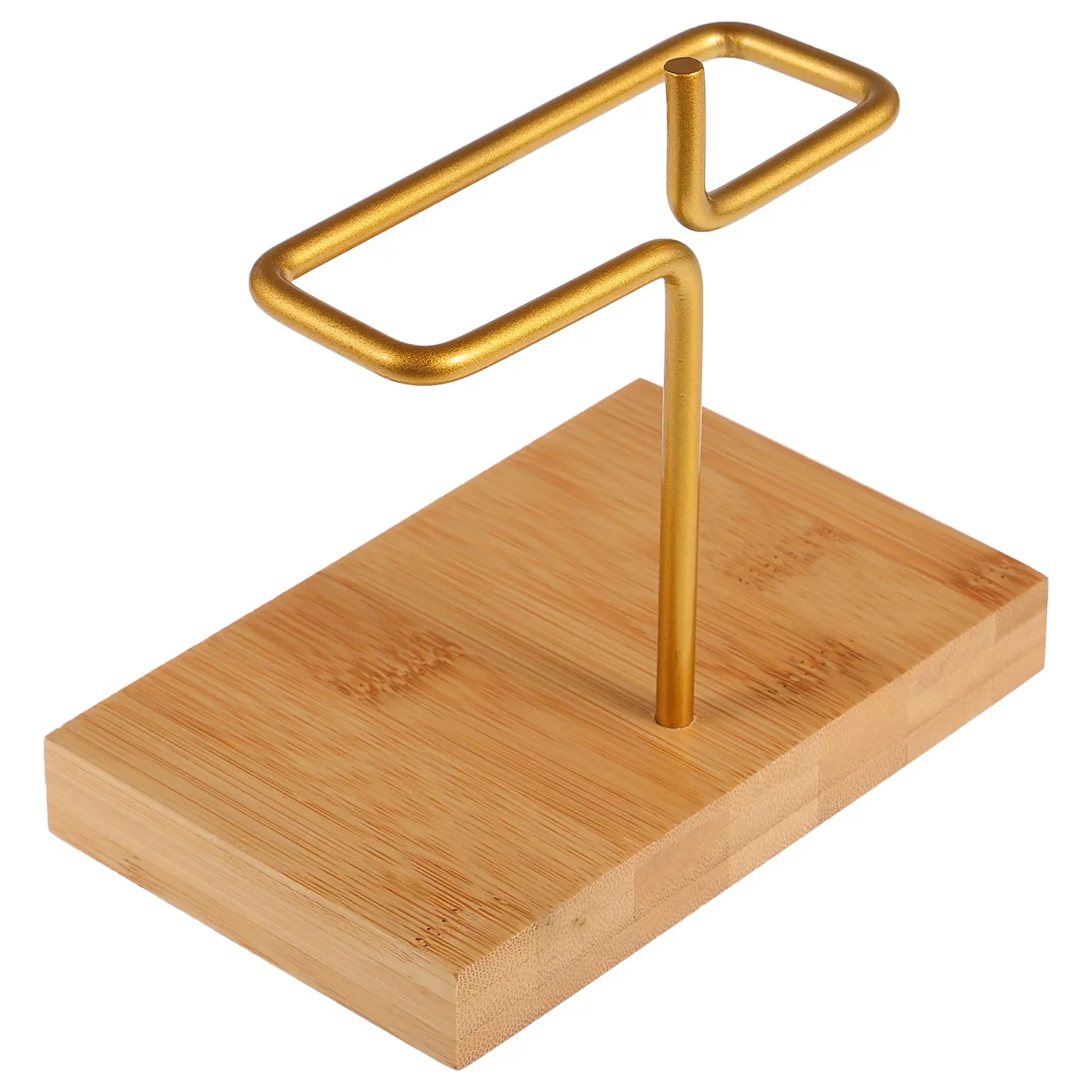 Bamboo Coffee Filter Holder Stand High Capacity Filter Paper Rack Smooth Edges Fine Crafted for Bar Household Use Storage