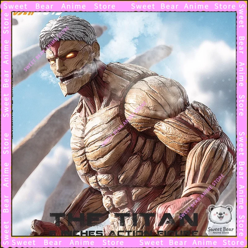 

COSER TOYS Attack on Titan Armored Titan (Anime Ver.) 1/12 Scale Action Figure Anime Model Trendy Toys Desktop Doll Collectibles