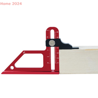 Adjustable Table Saw Depth Gauge 0-60mm With Metric & Inch Scale Aluminum Setting Up Blade Router Bits Height Measuring Gauge