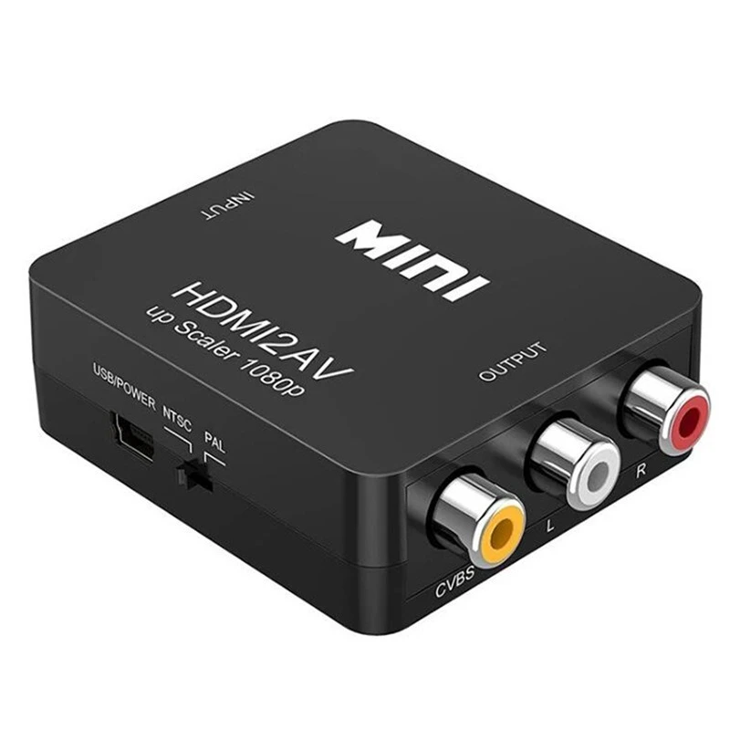 HDMI to AV converter HDMI2AV HDMI to RCA HDMI switcher 1080P