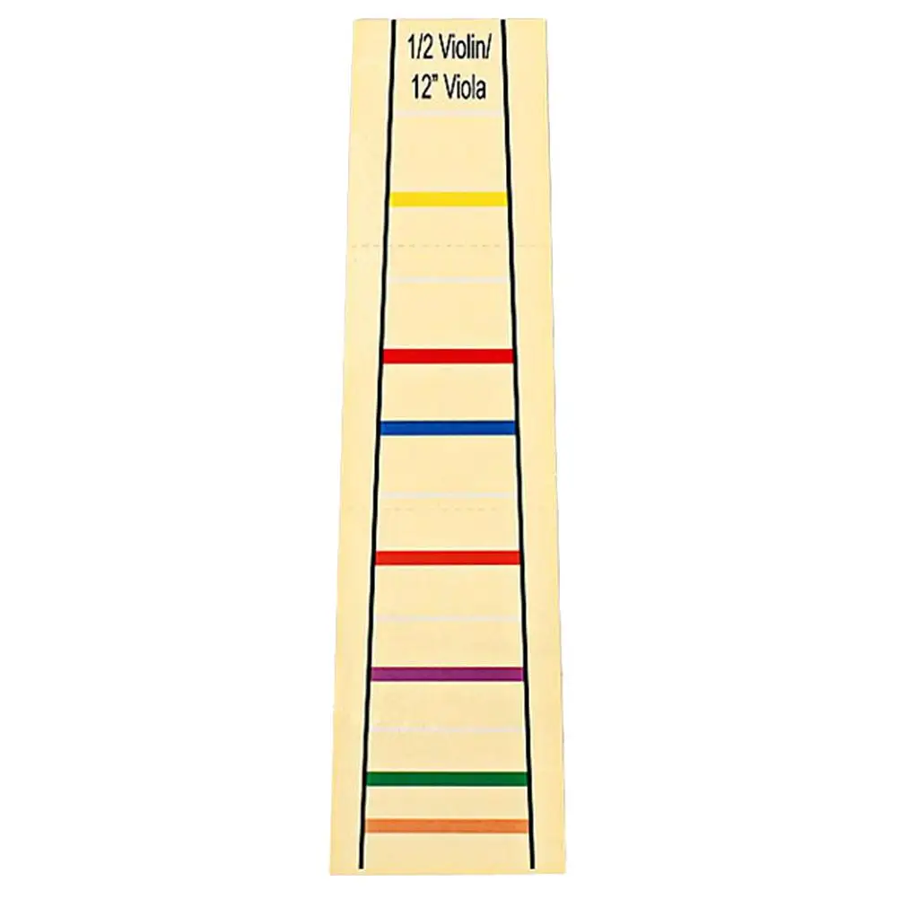 Viola Fingerboard Sticker 12 Inch 1 2 Viola Practice Finger Guide Tape Musical Instrument Accessory Beginner Label Fret Marker