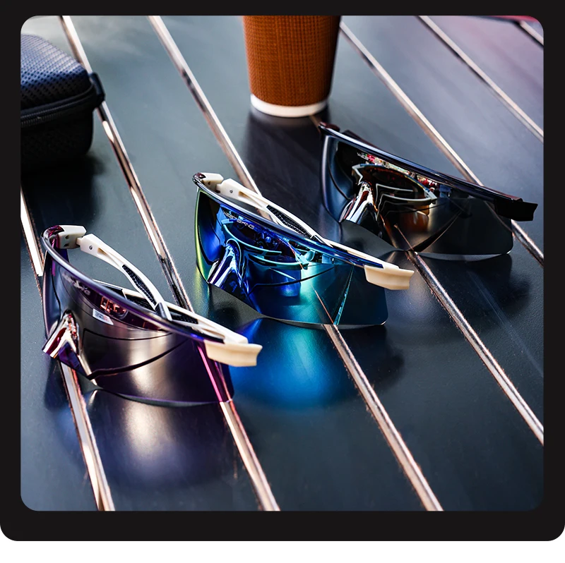 WEST BIKING Aero Beak Fahrradbrille HD-Beschichtung TR90-Rahmen Winddichte Fahrradsonnenbrille UV400-Schutz für Rennrad MTB Laufen – Detail 14