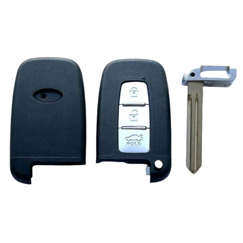 XIEAILI OEM 3Button Replacement Key Case Keyless Entry Smart Key Shell For Hyundai Elantra Sonata For Kia Forte Sorento K2 K5