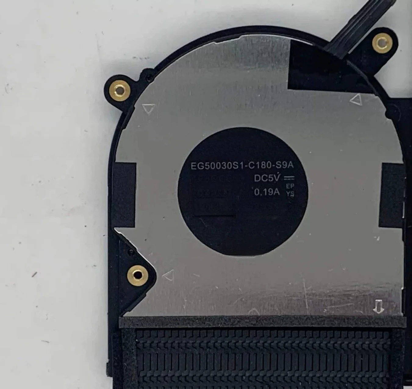 For DELL XPS 13 7390 9310 2-in-1 P103G 0VDFK8 Fan Heatsink