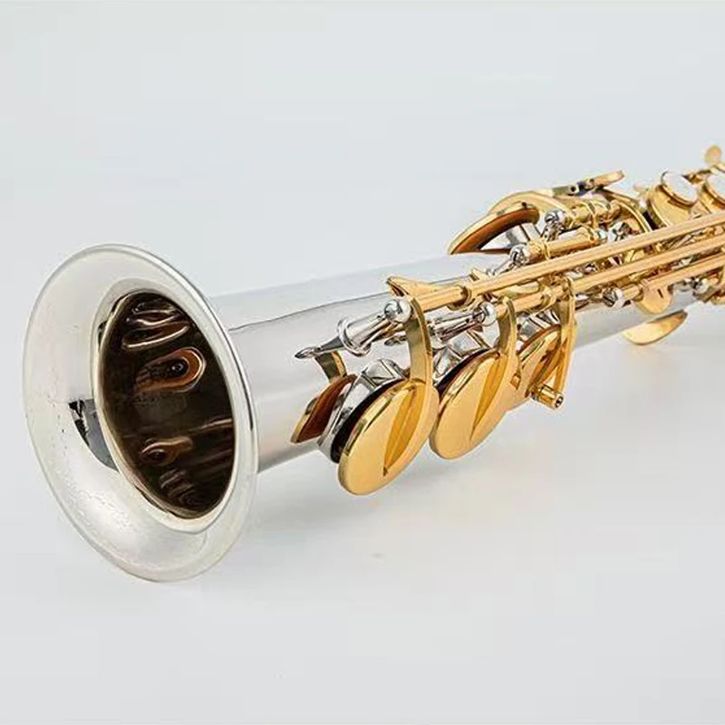 Made in Japan Soprano Saxophone Bb Tone W037 Professional Performance Model, Carry Case & Accessories Included