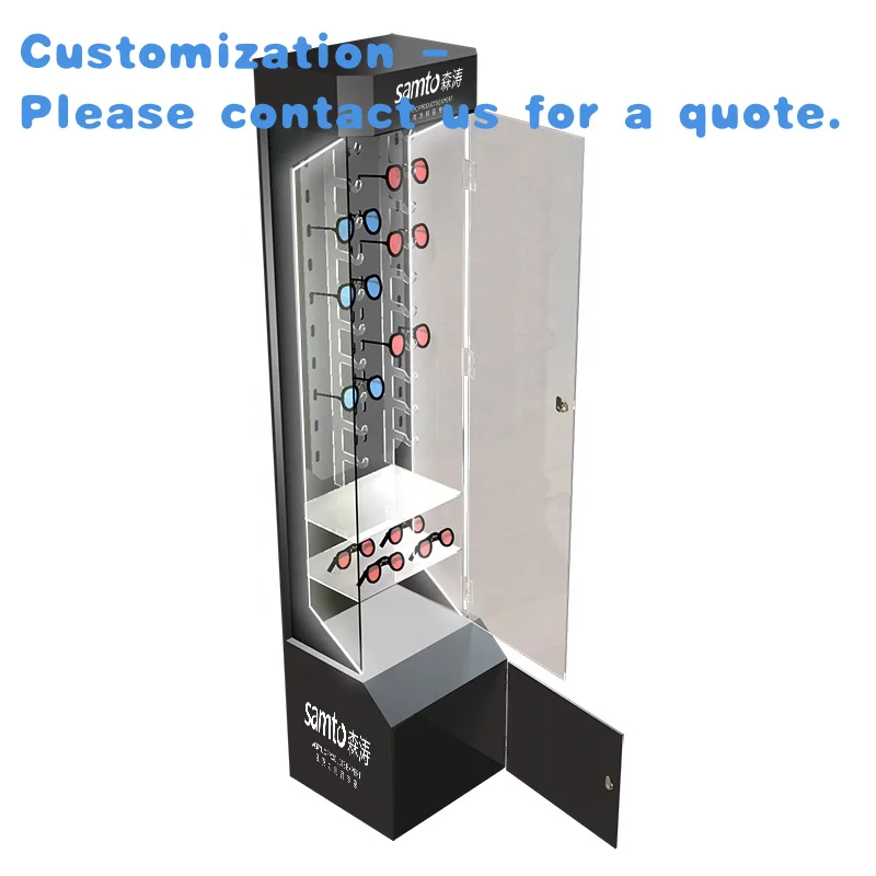 custom.Acrylic Sunglasses Advertising Eyeglasses Countertop Display Customized Led Countertop Retail Display
