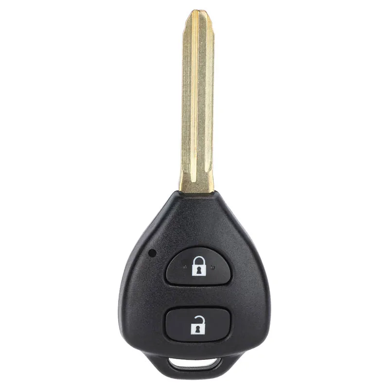 KEYECU Modello AU: Chip B41TH G per Toyota Hilux 10/2009 - 05/2015 Yaris 12/2011 - 06/2014 Portachiavi e guscio di ricambio per chiave remota