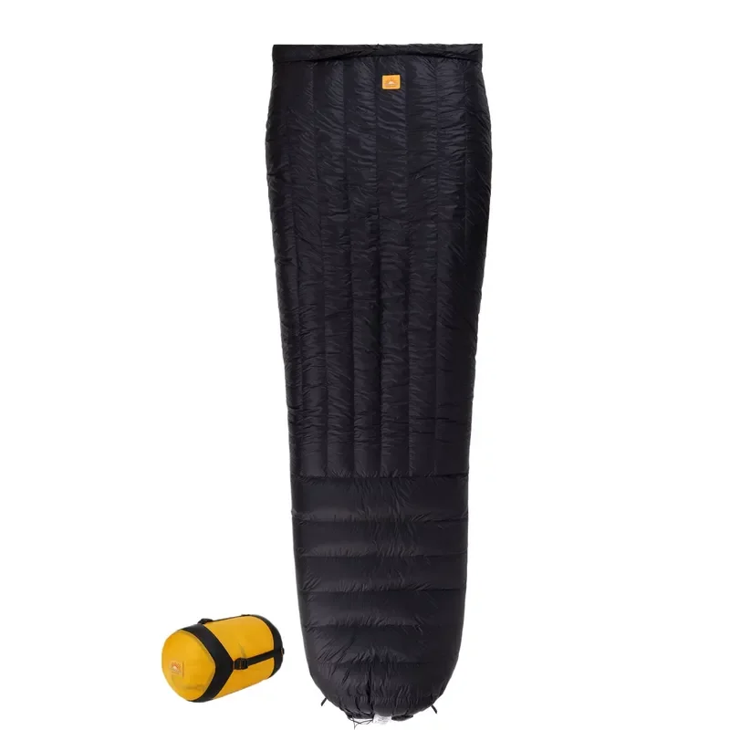 Ultra Light Style Duck Down Filled Nylon Sleeping Bag-Adult Outdoor Camping Cold Weather Envelope Design Sleeping Bag