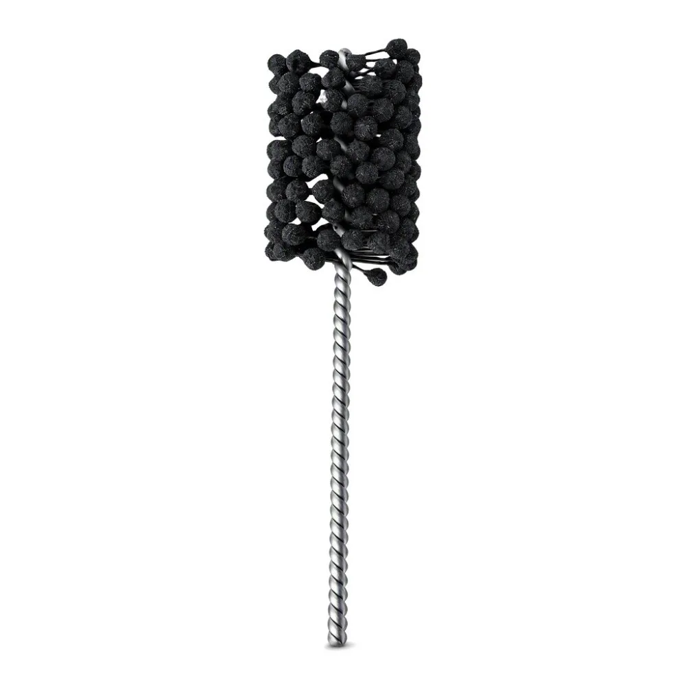 240 Grit Cylinder Hone Tool Flexible Resilient Self-Centering Ball Hone Tool Creates Cross-Hatch Engine Cylinder Deglazer