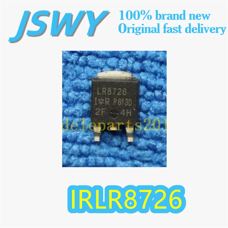 

(10/50 pieces) IRLR8726 Original IRLR8726TRPBF 8726 Package TO-252 N-Channel MOSFET 30V/60A 8mΩ@10V Electronics In Stock
