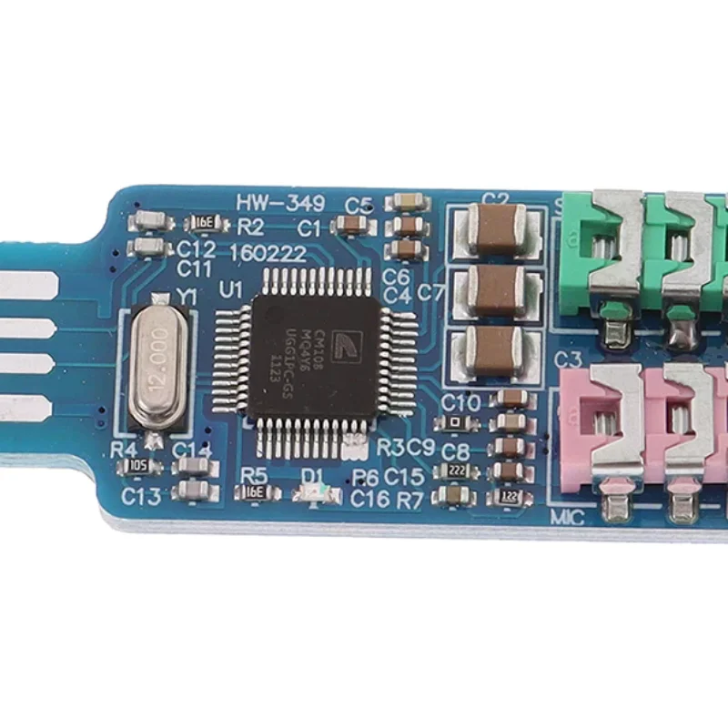 

CM108 USB Drive Free USB Sound Card Laptop Computer External Sound Card Module