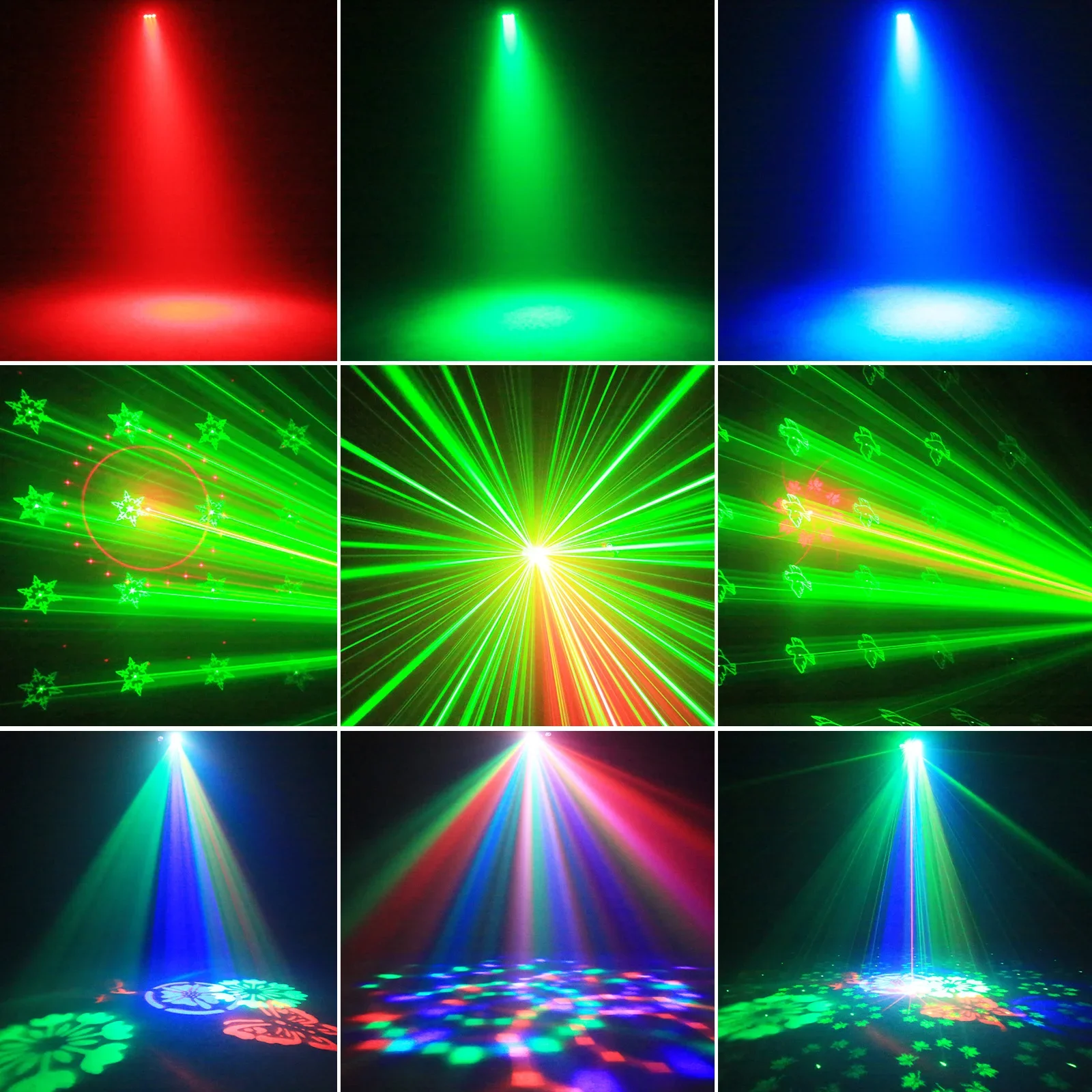 40 واط عين النحل شعاع تأثير أضواء RGB LED ديسكو الكرة ضوء التحكم عن بعد المرحلة تأثير الإضاءة للحزب الحفل مسرح بار نادي
