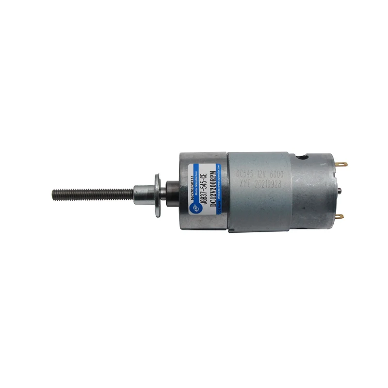 JGB37-545 Micro DC Reduction Low Speed Motor Speed Regulation Small Motor 12V24V Metal Gear Long Screw