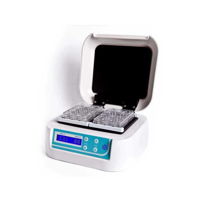 CHINCAN MT70-2 Automatic Professional Electric Micro Plate Incubator Mini Heating Incubator for 2 ELISA Plates  96-well 384-well