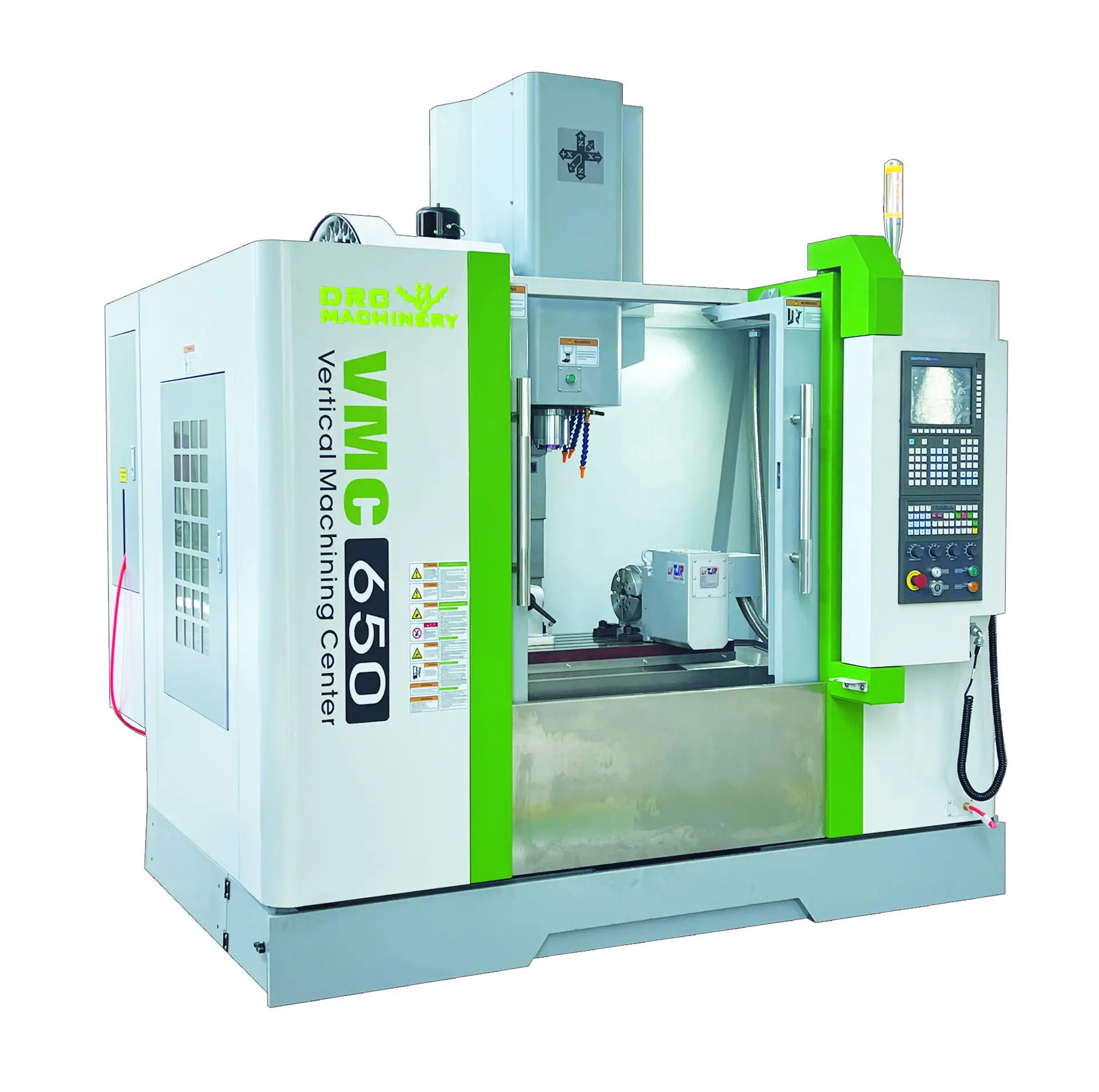 High Rigidity Vmc650 With 3/4 Axis CNC Milling Hine Vertical Metal Hining Centre