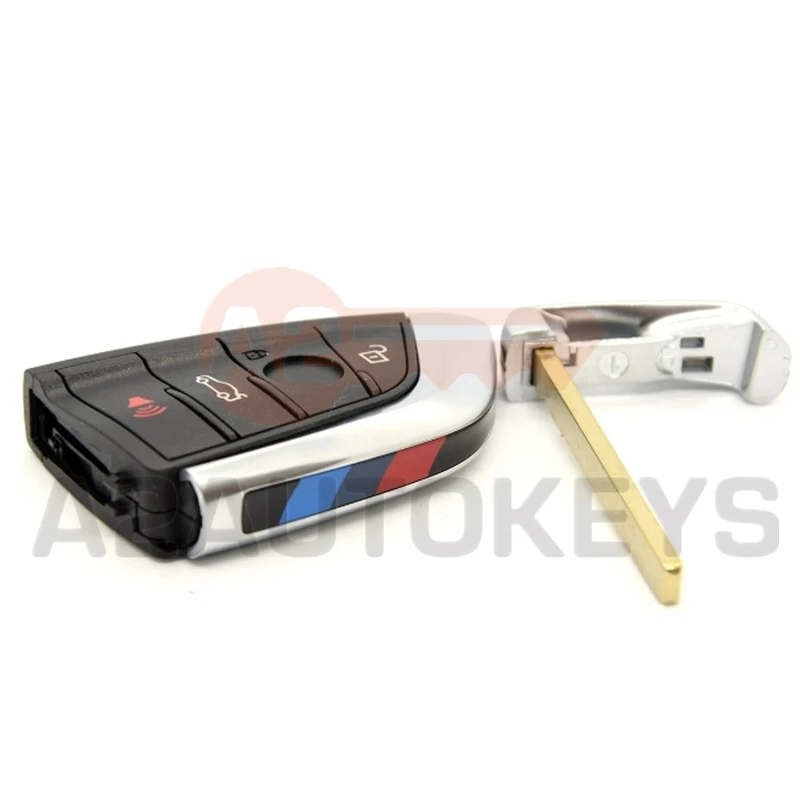 A2AUTOKEYS 3/4 Buttons 315/433/868 MHZ PCF7945 ID49 Chip Car Remote Key For BMW 1 3 5 7 Series X1 X3 X5 X6 X7 CAS4 CAS4+ FEM F