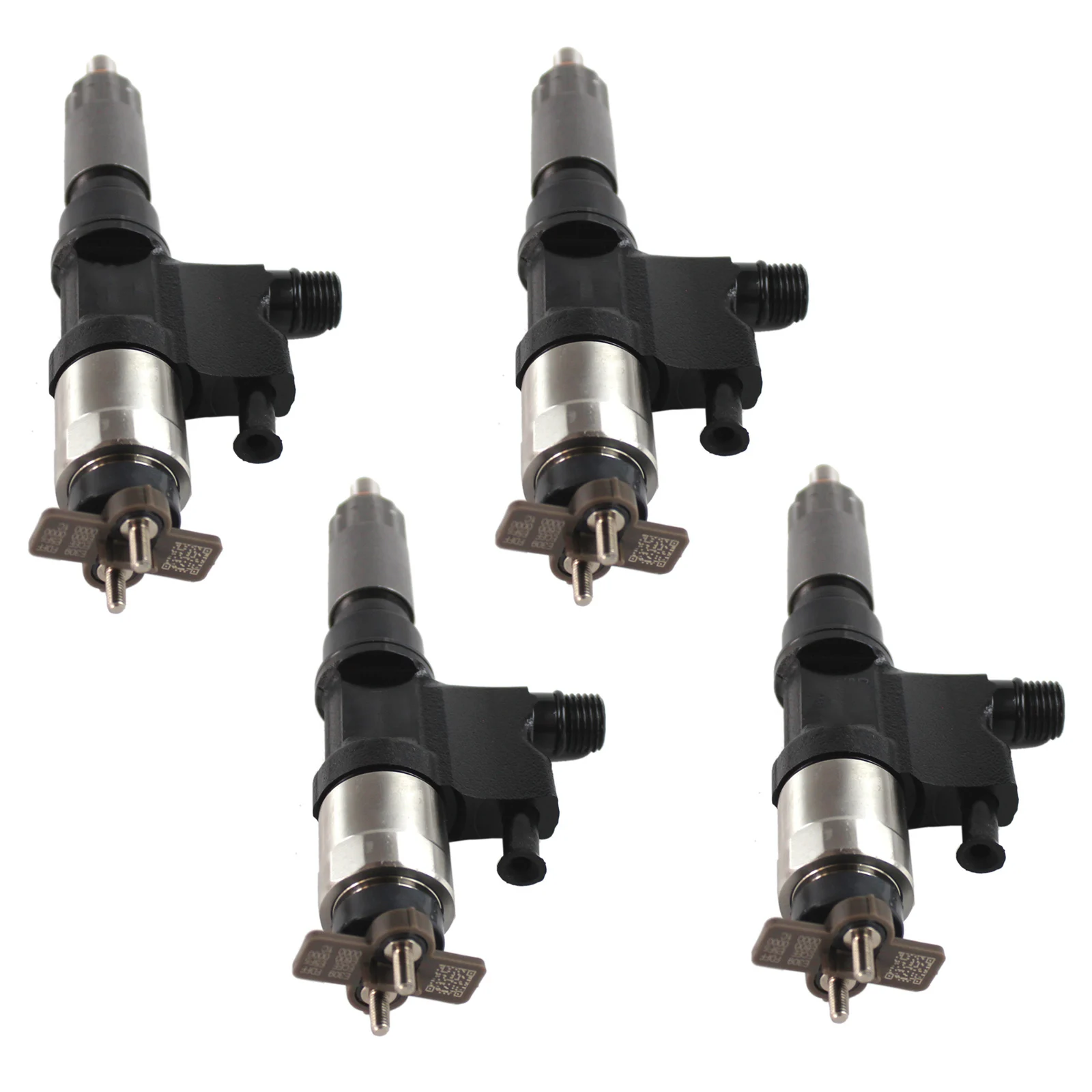 095000-5471 8-98151837-0 086547479165 SINOCMP 4PCS 4HK1 5.2L Fuel Injectors For 2001-07 Isuzu NPR NPR-HD Diesel Engine Parts